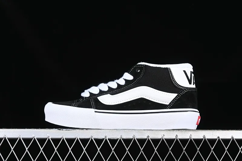 All categories Vans Vans series Vans Mid Vans Zhongbang Vans Knu Skool Vans official fat version of mid-top bread shoes VN000CQ96BTR